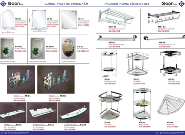 11- GOON.TV - PHỤ KIỆN PHÒNG TẮM