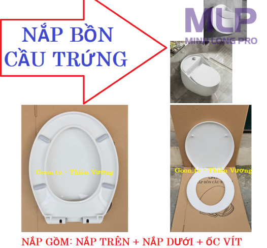 Nắp Bồn Cầu Trứng