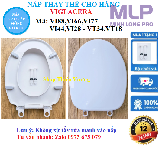 Nắp Viglacera Két Rời (Đóng Kêu)