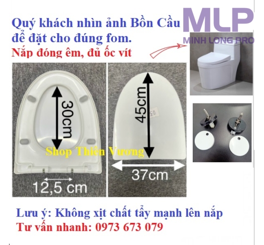 Nắp bồn cầu chữ V