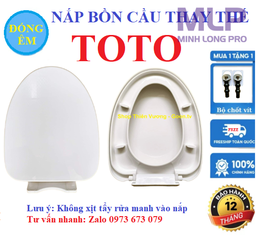 Nắp Bồn Cầu TOTO FREE SHIP