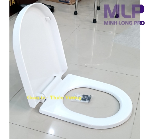 Nắp Bồn Cầu Hảo Cảnh HC U. Nắp Thay Thế Đóng Êm