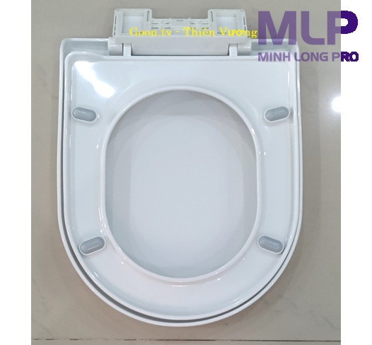 Nắp Bồn Cầu Hảo Cảnh HC U. Nắp Thay Thế Đóng Êm