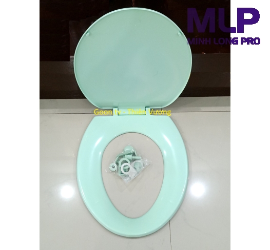 Nắp Bồn Cầu Màu Xanh Ngọc