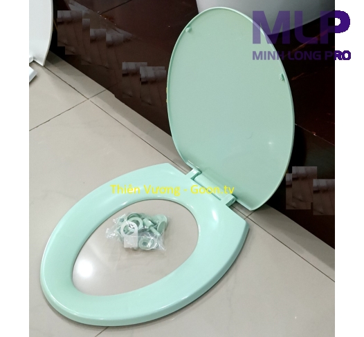 Nắp Bồn Cầu Màu Xanh Ngọc