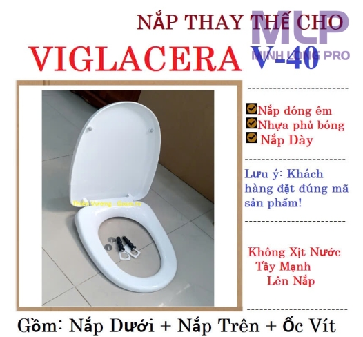 Nắp Viglacera V38-V40-V109